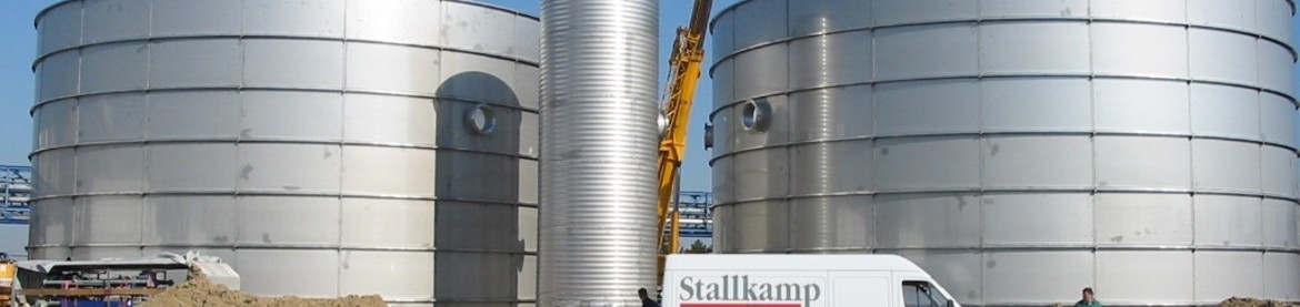 Stallkamp Abwasserbehälter für Prozesswasseraufbereitung