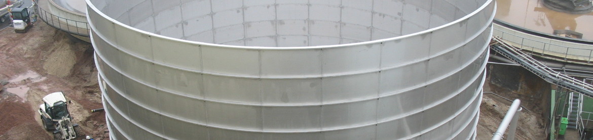 Waste Water Tank with Stainless Steel Floor for Paper Industry