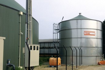 Biogas plant in Japan