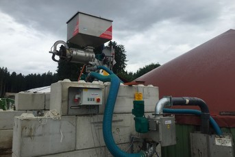 Powerful Separator for Biogas Plant